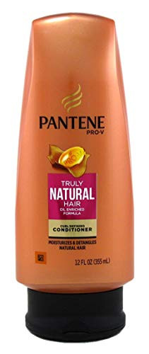 Pantene Truly Natural Curl Defining Conditioner 12oz (2 Pack)