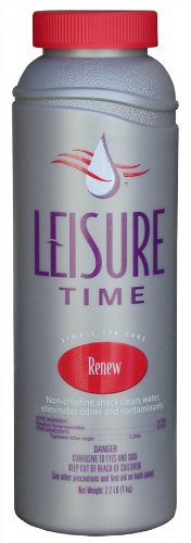 Leisure Time RENU2 Renew Non-Chlorine Shock Treatment for Spas and Hot Tubs, 1-Pack