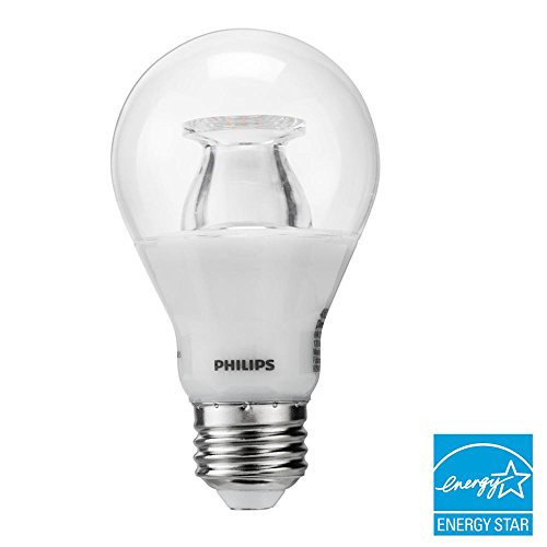Philips 40W Equivalent Soft White Clear A19 LED Energy Star Warm Glow Effect Light Bulb (2-Pack)