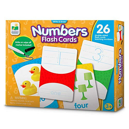 The Learning Journey Flash Cards, Numbers