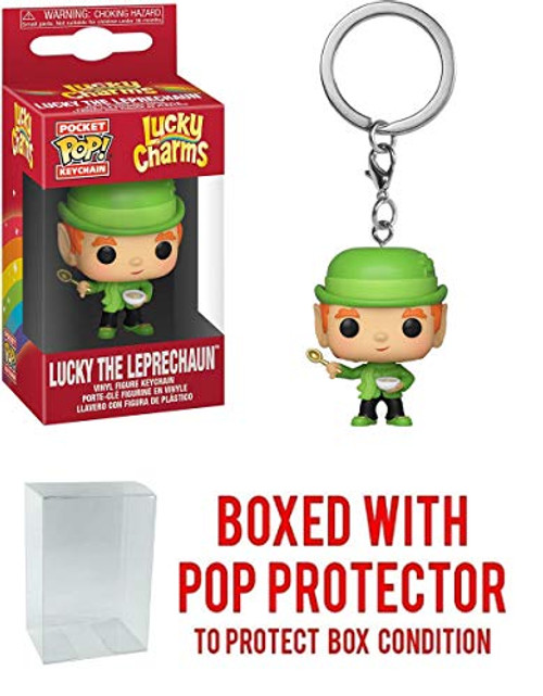 POCKET POP Lucky The Leprechaun Ad Icons Lucky Charms Collectible Mini-Figural Keychain (Bundled with Pop Box Protector Case) POCKET POP Lucky The Leprechaun Ad Icons Lucky Charms Collectible Mini-Figural Keychain (Bundled with Pop Box Protector Case)