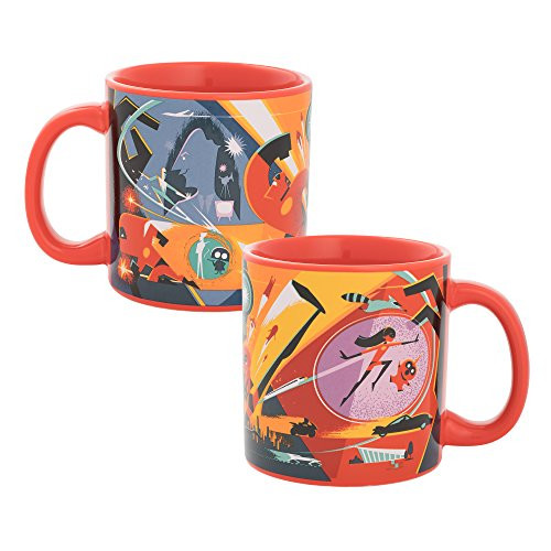 Vandor The Incredibles 2 20 oz. Ceramic Mug, Multicolor