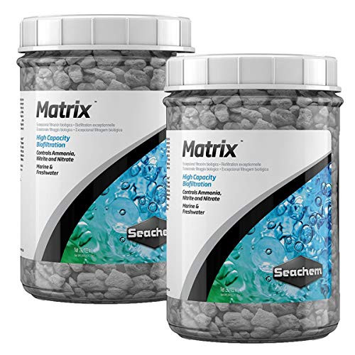 Matrix,High Capacity Biofiltration, Marine & fresh Water 2 L / 67.6 oz.(2-Pack)