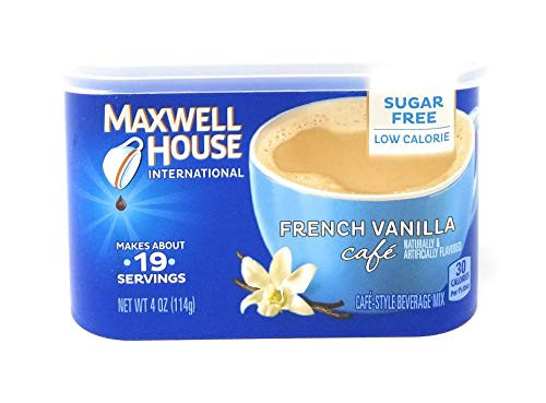 Maxwell House International Cafe French Vanilla Sugar Free (8 pack)