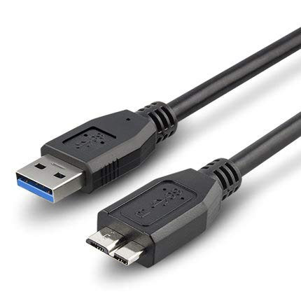 Micro USB 3.0 Cable,Gleewin USB 3.0 A to Micro B Cord,Hard Drive Cable,3ft/1m