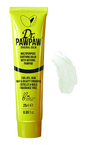 Dr. PAWPAW Multi-Purpose Balm | No Fragrance Balm, For Lips, Skin, Hair, Cuticles, Nails, and Beauty Finishing | 25 ml (Original, 1 Pack)