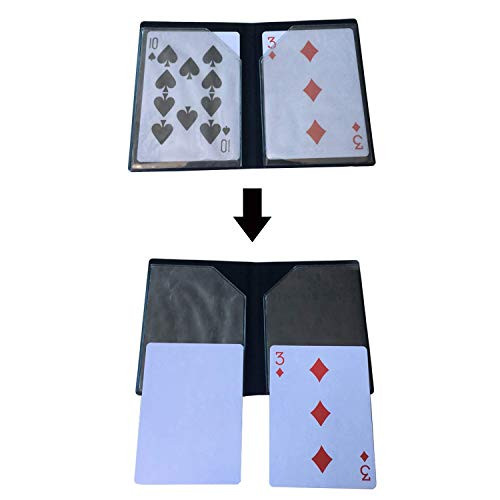 kingmagic Optical Wallet Card Appearing Magic Tricks Close Up Street Stage Magie Gimmick Props Illusion Mentalism Magician Accessory