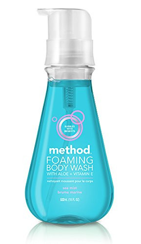 Method Naturally Derived Foaming Body Wash, Sea Mist, 18 oz.