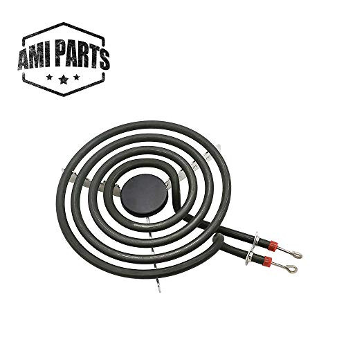 660532 MP15YA 1500W 4 Coil Electric Range Burner Element Unit 6" Compatible with Whirlpool Maytag Replacement Part by AMI - Replaces 316439801 77001106 ERS46Y15 AP4502986
