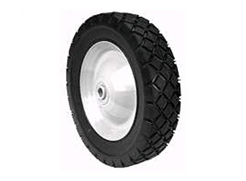 Mr Mower Parts Lawn Mower Wheel for Snapper # 11802, 3-5727, 7011082, 7035727 Steel Wheel 8" x 1.75" Grey Color