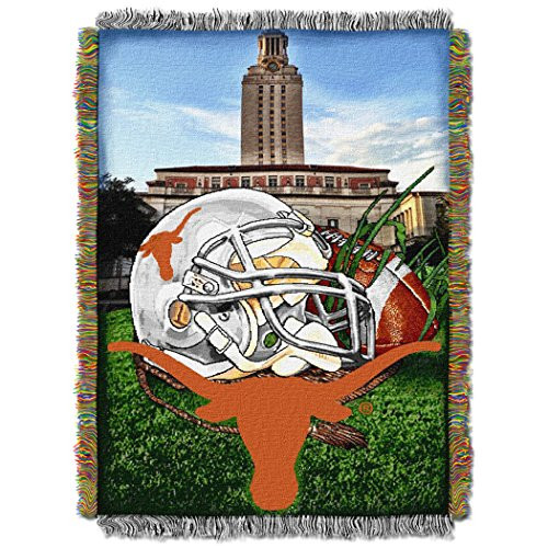 Texas Longhorns "Home Field Advantage" Woven Tapestry Throw Blanket, 48" x 60"