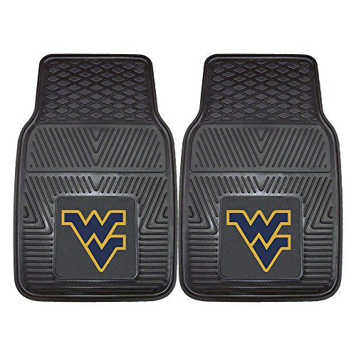 FANMATS NCAA West Virginia University Mountaineers Vinyl Heavy Duty Car Mat