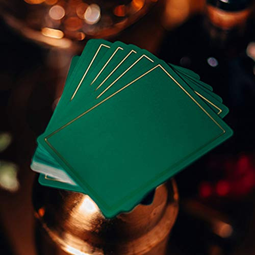 SYNCSPIKE NOC Out Green and Gold Edition Playing Cards Deck & Clear Protective Playing Cards Deck