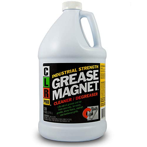 CLR PRO Grease Magnet, Industrial Strength Degreaser, 1 Gallon Bottle