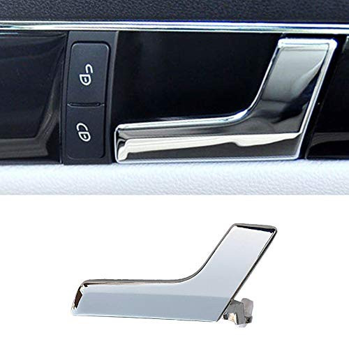 TTCR-II Interior Door Handle Right Side For Mercedes Benz W204 C300 C350 C63 AMG 2008-2014 X204 GLK350 2010-2015 (Gloss Silver)
