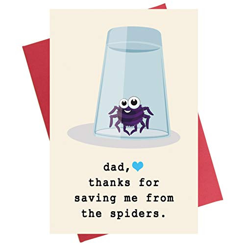 Birthday Card for Dad | Funny Fathers Day Card | Birthday Card for Dad from Daughter, Daddy Card