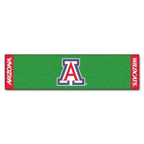 FANMATS NCAA University of Arizona Wildcats Nylon Face Putting Green Mat FANMATS NCAA University of Arizona Wildcats Nylon Face Putting Green Mat