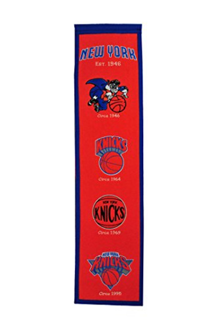 Winning Streak Sports NBA New York Knicks Heritage Banner Winning Streak Sports NBA New York Knicks Heritage Banner