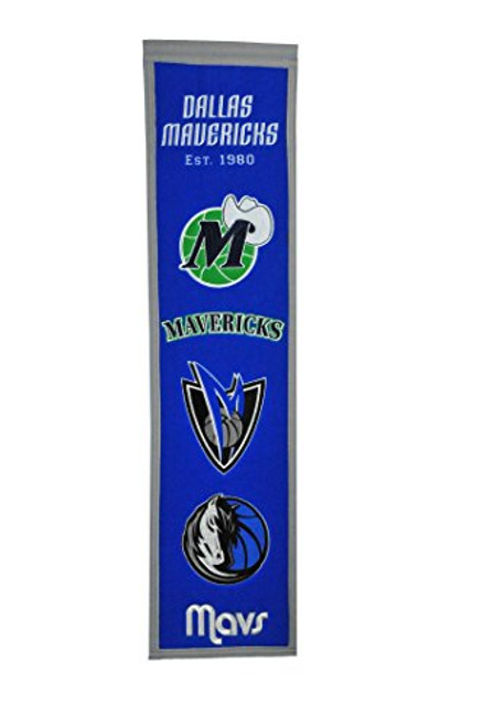 Winning Streak Sports NBA Dallas Mavericks Heritage Banner Winning Streak Sports NBA Dallas Mavericks Heritage Banner