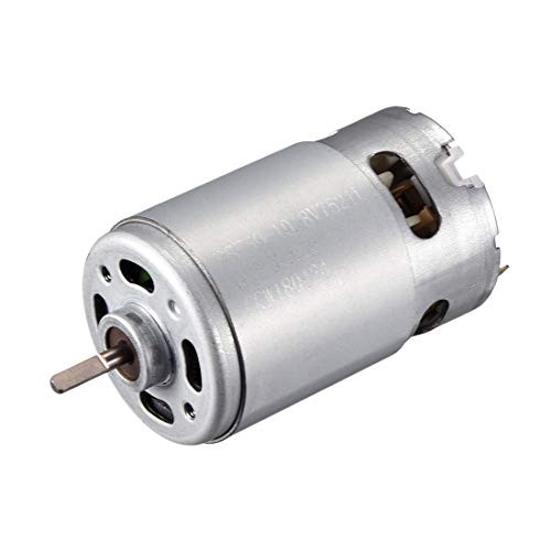 uxcell 10.8V 20000RPM DC Motor for DIY Electric, Electronic Projects, Drills, Robots, Remote Controlled Cars, Robot, Saw Repair, Replacement Engine