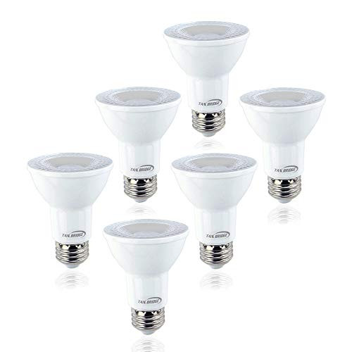PAR20 LED Light Bulb 9W=90Watts,5000k Daylight E26 Base,Dimmable Flood Lighting Outdoor/Indoor Energy Saving (6 Pack)