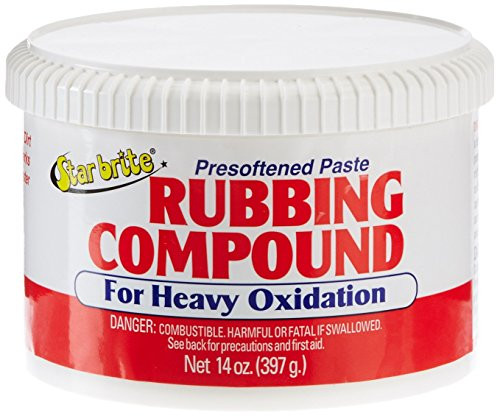 Star brite Paste Rubbing Compound Medium - 14 oz