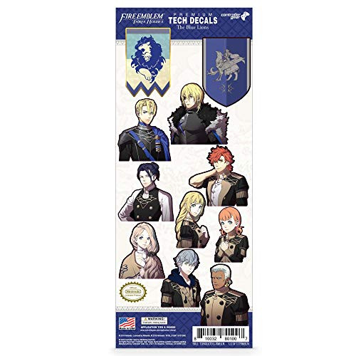 Controller Gear Authentic and Officially Licensed Fire Emblem Blue Lions Tech Decal Option B - Not Machine Specific (TDNIXXTDG-0MBLN)