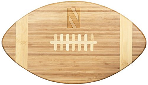 NCAA Northwestern Wildcats Touchdown! Bamboo Cutting Board, 16-Inch