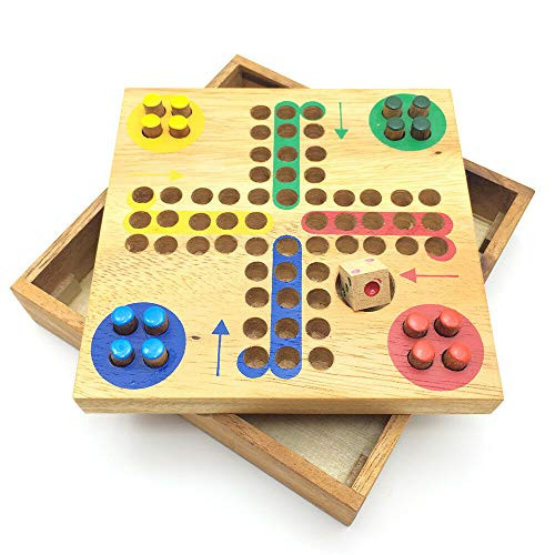 Pin Ludo Wooden Board Game