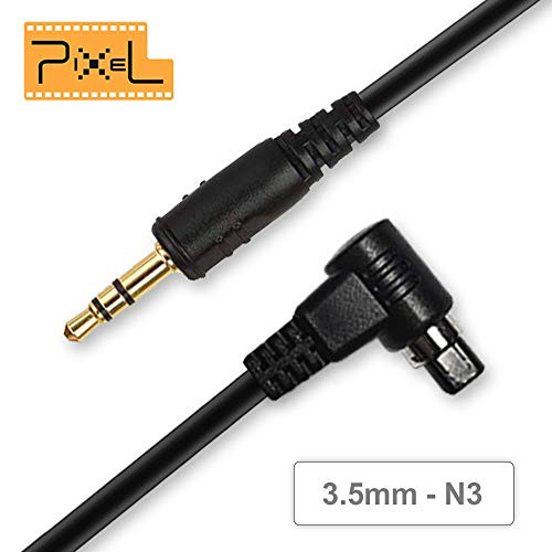 Camera Shutter Connecting Cable 3.5mm-N3 Connecting Plug for Canon EOS Cameras with Pixel Shutter Remote Control TW-283 Series