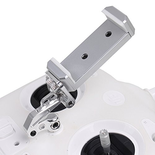O'woda Phantom 3 Phone Holder, Adjustable Cellphone Stand Remote Control Clip Mount Bracket for DJI Phantom 3 Standard (Not for Tablets)