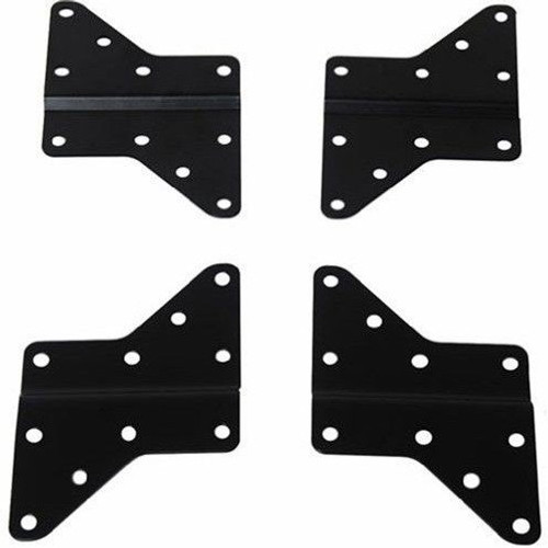 Husky Mounts 4 Universal VESA Adapters Extenders Converts 200x200 Mount to fit 400X400, 400x200, 400x300 and 300x300 Patterns, Flat Screen TV Wall Mount Bracket Extensions