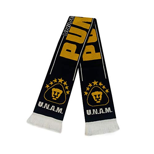 PUMAS Unam Scarf | Soccer Fan Scarf | Premium Acrylic Knit PUMAS Unam Scarf | Soccer Fan Scarf | Premium Acrylic Knit