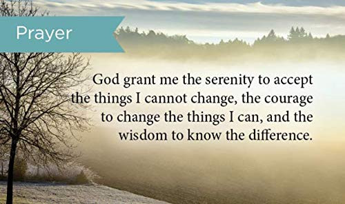 Pass Along Pocket Scripture Cards, Serenity Prayer, Pack of 25