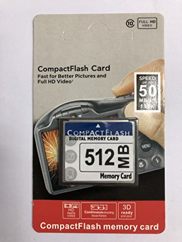 512MB CompactFlash Memory Card (CF) use for Camera