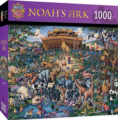 MasterPieces Inspirational Jigsaw Puzzle, Noah's Ark, Featuring Art by Eric Dowdle, 1000 Pieces MasterPieces Inspirational Jigsaw Puzzle, Noah's Ark, Featuring Art by Eric Dowdle, 1000 Pieces