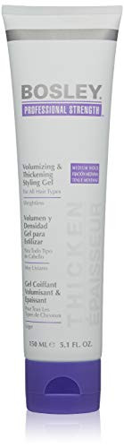 Bosley Professional Strength Volumizing and Thickening Styling Gel, 5.1 Fl Oz