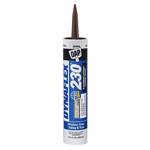 DAP 7079818418 DYNAFLEX 230 (18302) Brown Raw Building Material, 10.1 oz, 10 Ounces