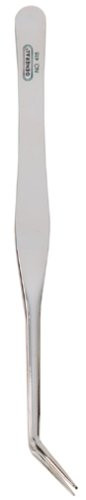 General Tools 415 Utility Tweezers, Curved Point, 6 ½-Inch Long