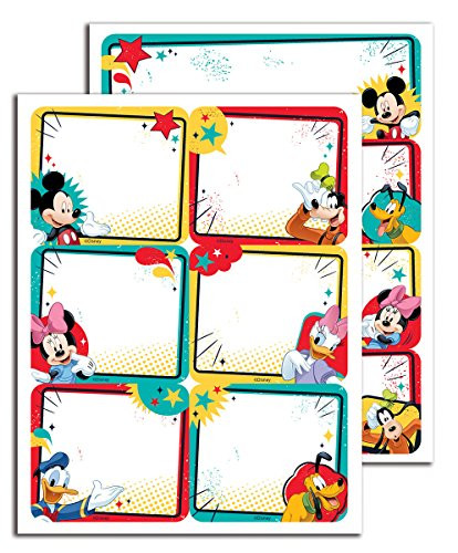 Eureka Mickey Stickers, Label (656140)