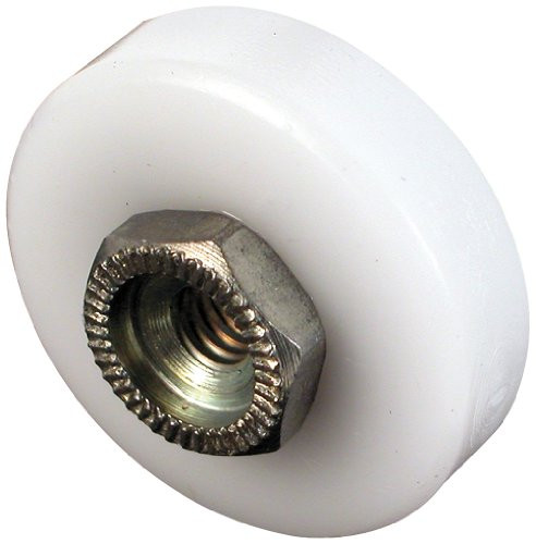 Prime-Line Products M 6001 Tub Enclosure Flat Roller, 3/4-Inch,(Pack of 2),White