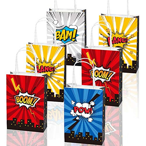 Superhero Gift Bags Superhero Party Supplies Favors For Kids Birthday Party Goody Bags 20pcs