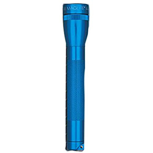 Maglite Mini Flashlight & Accessory Combo, Blue, 2 Cell AA