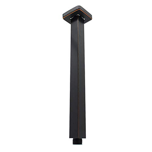 ENGA Brass 12-Inch Ceiling Mount Shower Arm (Oil Rubbed Bronze)