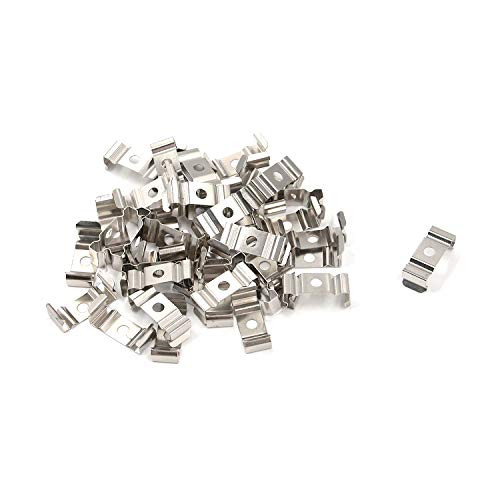 Tulead T5 LED Light Holder Lamp Bracket Light Clips Fixture Mounting Bracket Clamps Light Socket Clip 40PCS