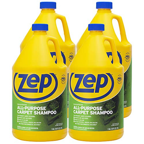 ZEP All-Purpose Carpet Shampoo Concentrate 128 ounce ZUCEC128 (Case of 4)