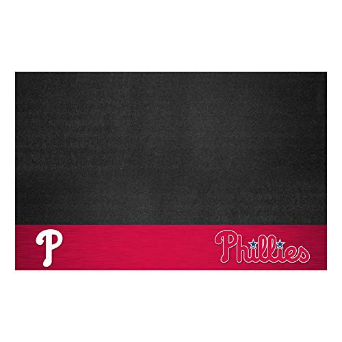 FANMATS - 12164 MLB Philadelphia Phillies Vinyl Grill Mat