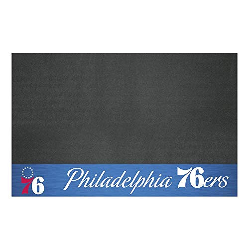 Fanmats NBA Philadelphia 76ers Grill Mat, Small