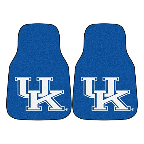 FANMATS NCAA University of Kentucky Wildcats Nylon Face Carpet Car Mat FANMATS NCAA University of Kentucky Wildcats Nylon Face Carpet Car Mat