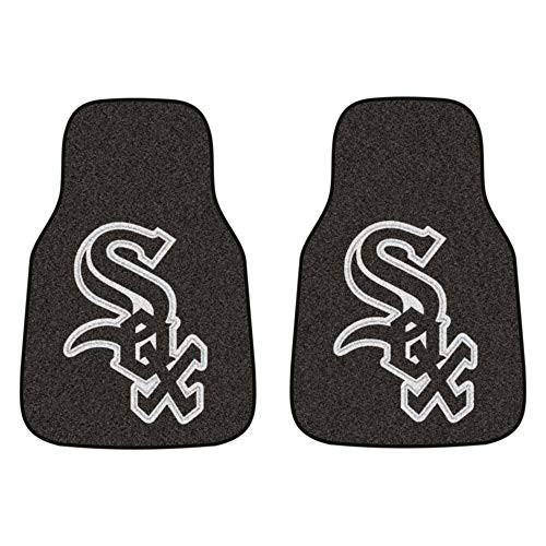 FANMATS MLB Chicago White Sox Nylon Face Carpet Car Mat